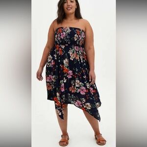 Torrid Gauze Handkerchief Dress Size 0